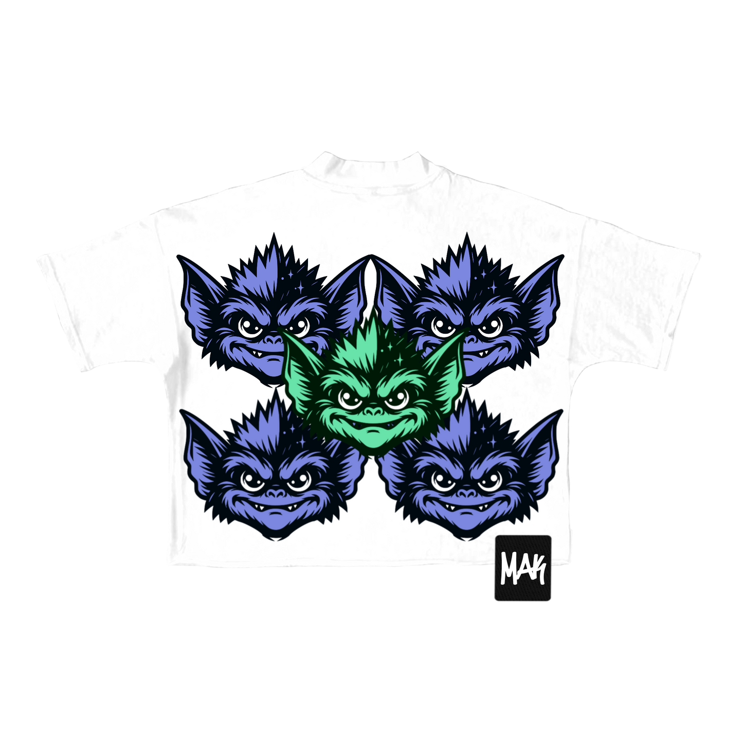 STAMPED GREMLIN BOXY FIT TEE